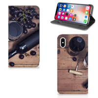 Apple iPhone Xs Max | Flip Style Cover | Wijn