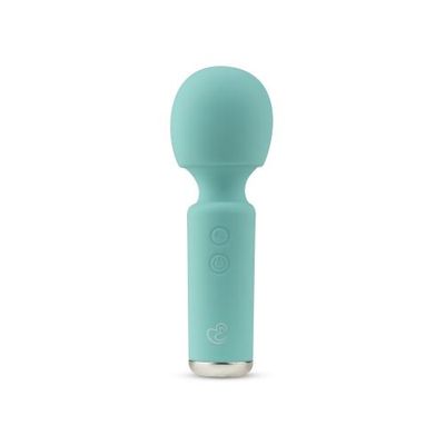 Mini Vibe Wand Vibrator - Aqua Mini Vibe Wand Vibrator - Aqua