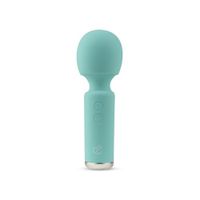 Mini Vibe Wand Vibrator - Aqua - thumbnail