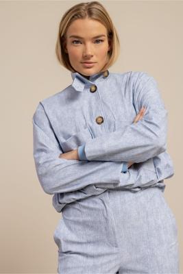 Studio Anneloes Ada Denim Jacket 13710 Jackets 6700 Denim Light