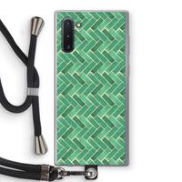 Moroccan tiles 2: Samsung Galaxy Note 10 Transparant Hoesje met koord
