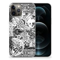 Silicone Back Case iPhone 12 Pro Max Skulls Angel - thumbnail