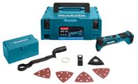 Makita tm30dzjx4 10,8 v multitool | zonder accu's en lader, in mbox, acc. set - tm30dzjx4