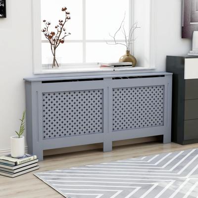 Radiatorombouw 172x19x81,5 cm MDF antraciet