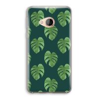 Monstera leaves: HTC U Play Transparant Hoesje