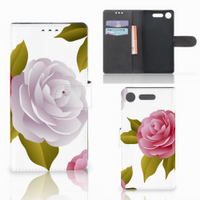 Sony Xperia XZ1 Hoesje Roses - thumbnail