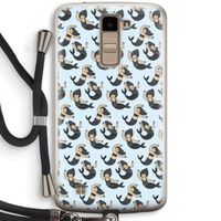 Zeemeermin: LG K10 (2016) Transparant Hoesje met koord