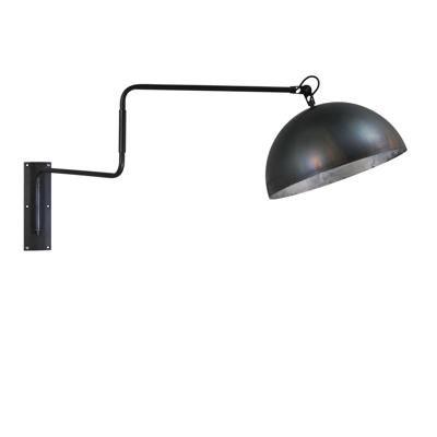 Masterlight Zwarte wandleeslampIndustria Silver - 3198-30-37