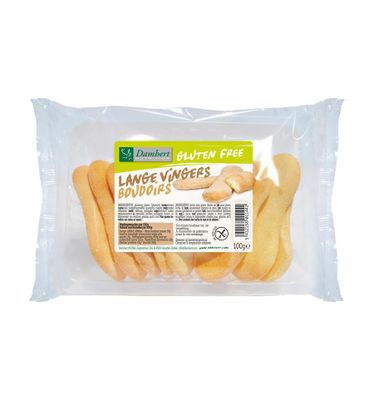 Lange vingers koekje glutenvrij