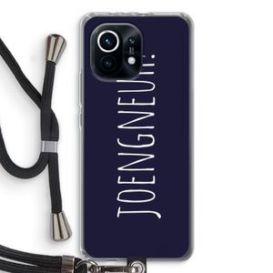 Joengneuh!: Xiaomi Mi 11 Transparant Hoesje met koord