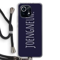 Joengneuh!: Xiaomi Mi 11 Transparant Hoesje met koord