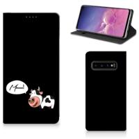 Samsung Galaxy S10 Magnet Case Cow