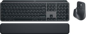 Logitech MX Keys S Combo toetsenbord Inclusief muis RF-draadloos + Bluetooth QWERTY US International Grafiet