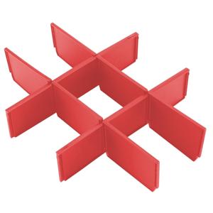 Milwaukee PACKOUT™ Verdelers voor Gereedschapskoffer met drie lades - 4932479104
