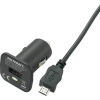 VOLTCRAFT CPS-1000 MicroUSB USB-oplader Auto Uitgangsstroom (max.) 1000 mA 1 x Micro-USB, USB