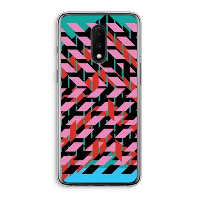Skew Blush 2: OnePlus 7 Transparant Hoesje