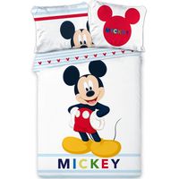 Mickey Mouse Dekbedovertrek Bio Katoen - thumbnail