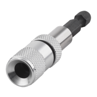 Wolfcraft Bithouder | Met schroefdiepte-instelling | L=72mm | 1 stuk - 2425000