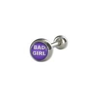 Tongpiercing logo Bad Girl Tongpiercing logo Bad Girl