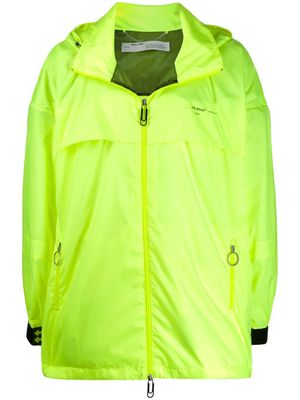 Off-White veste légère à logo - Jaune