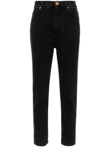 Balmain jean slim à taille haute - Noir