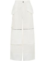 Dion Lee pantalon Workwear à coupe droite - Blanc - thumbnail