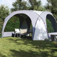 VidaXL Partytent waterdicht wit en grijs VidaXL Partytent waterdicht wit en grijs