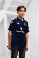 Manchester United Shirt Uit Junior 2024/2025 - Maat 128 - Kleur: Donkerblauw | Soccerfanshop
