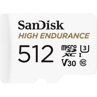 SanDisk High Endurance miniSDXC-kaart Retail 512 GB