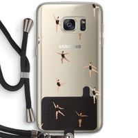 Dancing #1: Samsung Galaxy S7 Transparant Hoesje met koord
