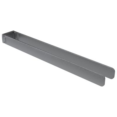 Handdoekhouder Haceka Aline Dubbel Draaibaar 46 cm Mat Grijs Haceka
