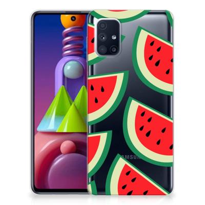 Samsung Galaxy M51 | Siliconen Case | Watermelons