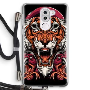 Tiger and Rattlesnakes: Honor 6X Transparant Hoesje met koord