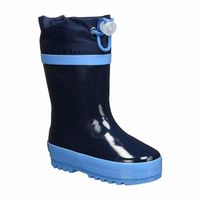 Playshoes regenlaarzen Marine Streep Blauw Maat
