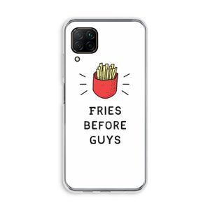 Fries before guys: Huawei P40 Lite Transparant Hoesje