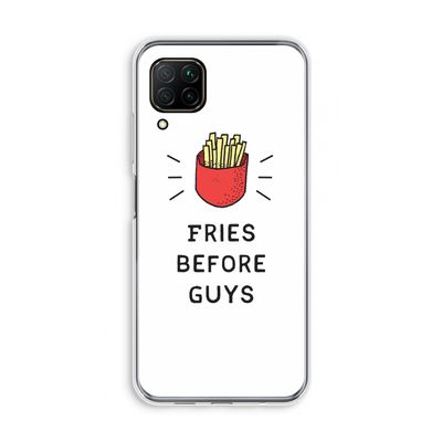 Fries before guys: Huawei P40 Lite Transparant Hoesje