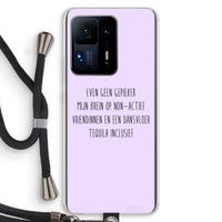 Tequila: Xiaomi Mi Mix 4 Transparant Hoesje met koord Tequila: Xiaomi Mi Mix 4 Transparant Hoesje met koord
