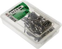 Spaanpl.schr. rvs 4.0x35mm 50st - Deltafix