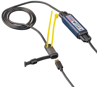 TecMATE usb-laadapparaat "optimate o-118 usb-c charger optimate m. sae connection 200cm