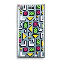 8-bit N°4: Sony Xperia XZ1 Compact Transparant Hoesje