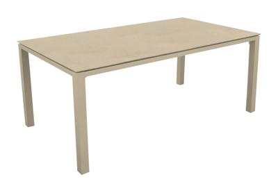 Stoneo tuintafel 160 x 90 keramiek blad latte light Stoneo tuintafel 160 x 90 keramiek blad latte light
