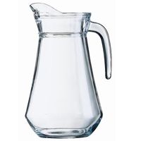 Schenkkan/Sapkan/waterkan van glas 1,6 liter van 24 x 14 cm   -