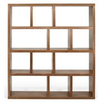 TemaHome Boekenkast Berlin 4 Levels - B150 X D34 X H159 Cm - Walnoot - thumbnail