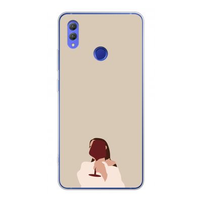 I drink wine: Honor Note 10 Transparant Hoesje