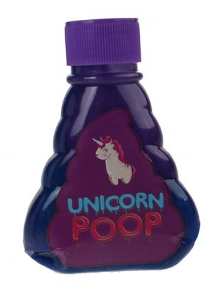 Jonotoys eenhoornslijm 180 gram paars/blauw met glitters Jonotoys eenhoornslijm 180 gram paars/blauw met glitters