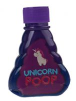 Jonotoys eenhoornslijm 180 gram paars/blauw met glitters - thumbnail