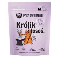 PAKA ZWIERZAKA Rabbit and salmon - droog kattenvoer - 400g