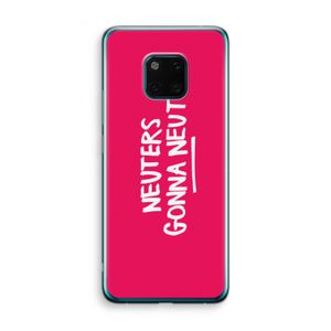 Neuters (roze): Huawei Mate 20 Pro Transparant Hoesje
