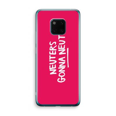 Neuters (roze): Huawei Mate 20 Pro Transparant Hoesje