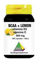 BCAA lemon vitamine D3 vitamine C 500mg 300 Capsules